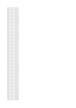 BVS-1307-146416
BVS-1307-146431
BVS-1307-146432
BVS-1307-146433
BVS-1307-146434
BVS-1307-146435
BVS-1307-146436
BVS-1307-146444
BVS-1307-146458
BVS-1307-146459
BVS-1307-146464
BVS-1307-146473
BVS-1307-146474
BVS-1307-146475
BVS-1307-146481
BVS-1307-146482
BVS-1307-146487
BVS-1307-146488
BVS-1307-146493
BVS-1307-146494
BVS-1307-146495
BVS-1307-146505
BVS-1307-146506
BVS-1307-146507
BVS-1307-146520
BVS-1307-146521
BVS-1307-146522
BVS-1307-146533
BVS-1307-146539
BVS-1307-146540
BVS-1307-146541
BVS-1307-146551
BVS-1307-146552
BVS-1307-146553
BVS-1307-146569
BVS-1307-146570
BVS-1307-146571
BVS-1307-146582
BVS-1307-146583
BVS-1307-146584
BVS-1307-146585
BVS-1307-146586
BVS-1307-146594
BVS-1307-146595
BVS-1307-146596
BVS-1307-146603
BVS-1307-146609
BVS-1307-146610
BVS-1307-146611
BVS-1307-146612
BVS-1307-146619
BVS-1307-146620
BVS-1307-146621
BVS-1307-146635
BVS-1307-146636
BVS-1307-146661
BVS-1307-146668
BVS-1307-146669
BVS-1307-146670
BVS-1307-146678
BVS-1307-146679
BVS-1307-146688
BVS-1307-146689
BVS-1307-146690
 