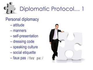 Diplomatic Code Definition What is diplomatic protocol? | PDF