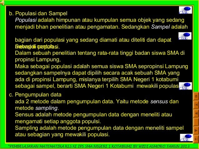 1. Penyajian Data Statistik
