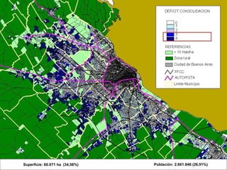 Superficie: 60.071 ha (34,56%) Población: 2.661.846 (26,91%)
 