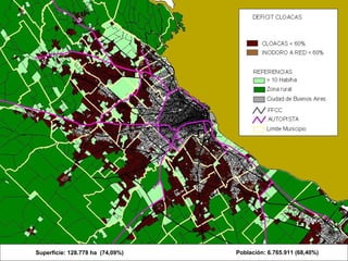 Superficie: 128.778 ha (74,09%) Población: 6.765.911 (68,40%)
 