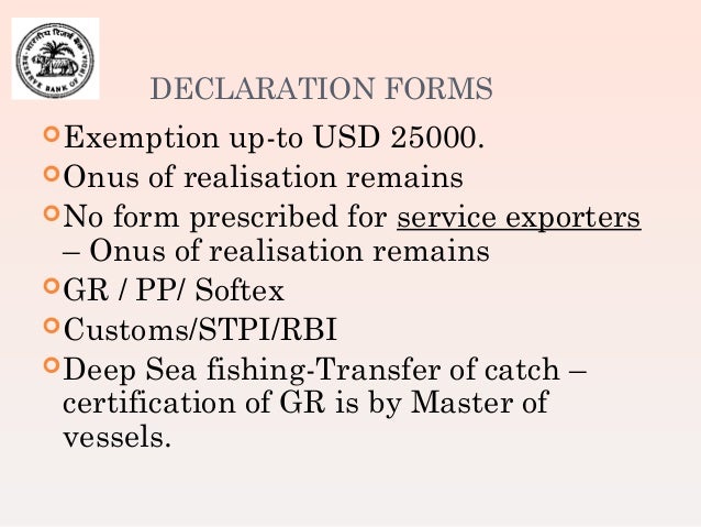 Rbi forex remittance limit