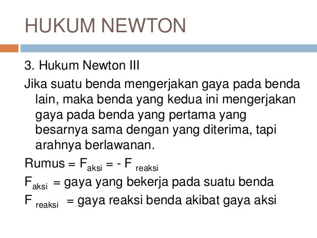 Hukum Newton 1 Dan Contoh Soalnya - Contoh Soal2