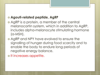 Appetite regulation | PPTX