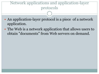 application layer protocols | PPT