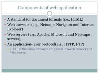application layer protocols | PPT