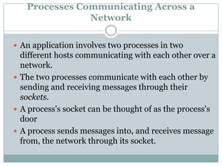 Network Application Process application layer protocols | PPTX