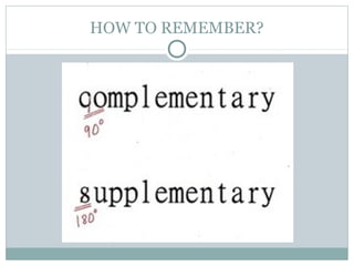 HOW TO REMEMBER?
 