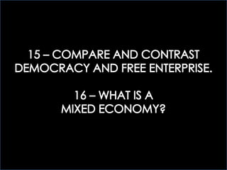 ECOGOV: 1.3 BASIC CONCEPTS OF DEMOCRACY