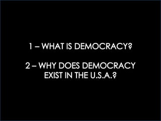 ECOGOV: 1.3 BASIC CONCEPTS OF DEMOCRACY