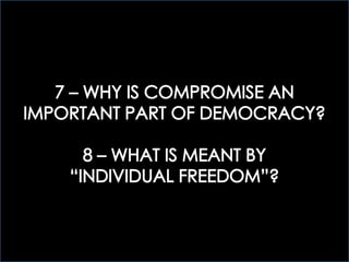 ECOGOV: 1.3 BASIC CONCEPTS OF DEMOCRACY