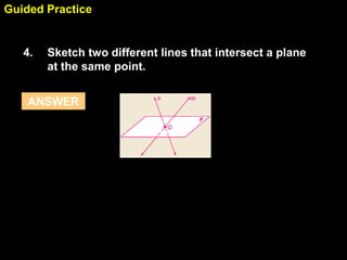 1.1 identify points, lines, and planes | PPTX