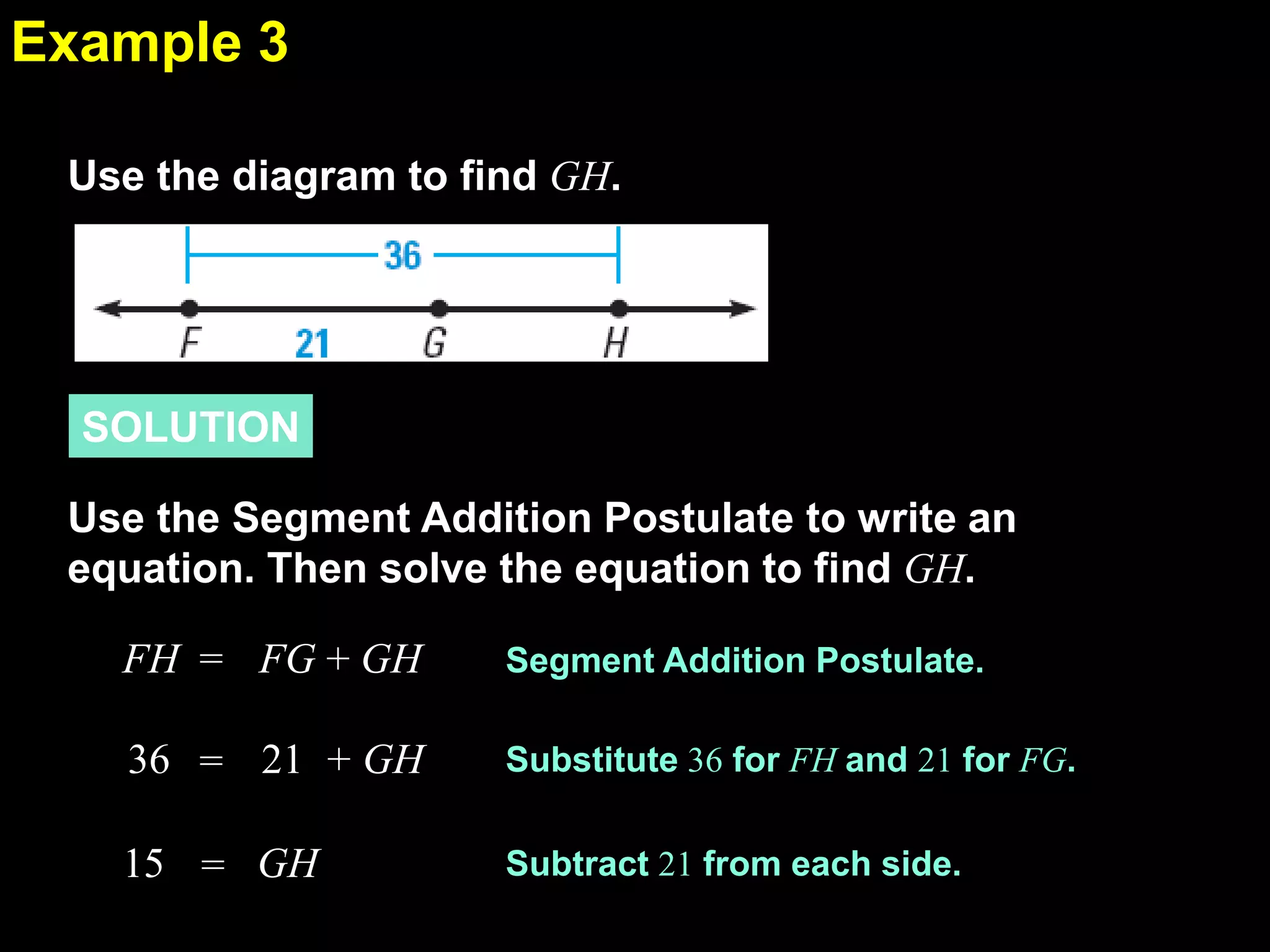 1.2 use segments and congruence | PPTX