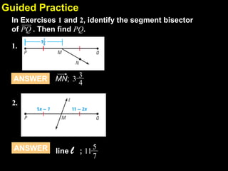 1.3 use midpoint and distance formulas | PPTX
