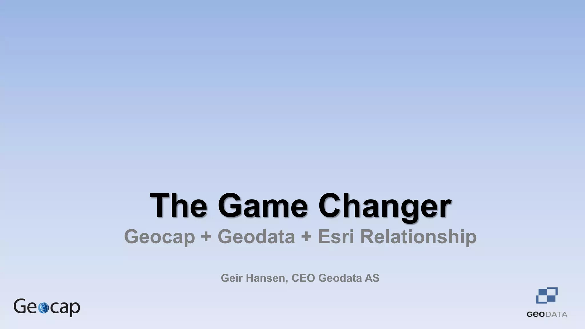 The Game Changer - Oil and Gas seminar October 10th | PDF