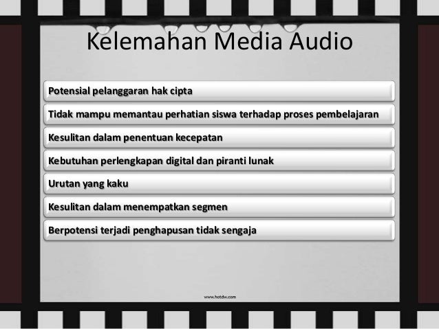 MEDIA PEMBELAJARAN AUDIO