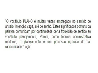 1. o plano