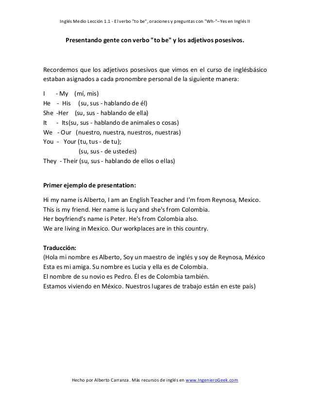 preguntas en ingles con wh 1 1 el verbo to be oraciones y preguntas con wh preguntas en ingles con wh 1 1 el verbo to be oraciones y preguntas con wh