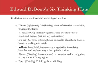 Debono 1. critical thinking | PDF