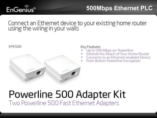 500Mbps Ethernet PLC

 
