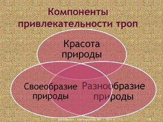 Компоненты
привлекательности троп

Дмитриева В.А., Красноармейский НВК

23.11.13

14

 
