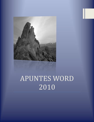 APUNTES WORD
2010

 