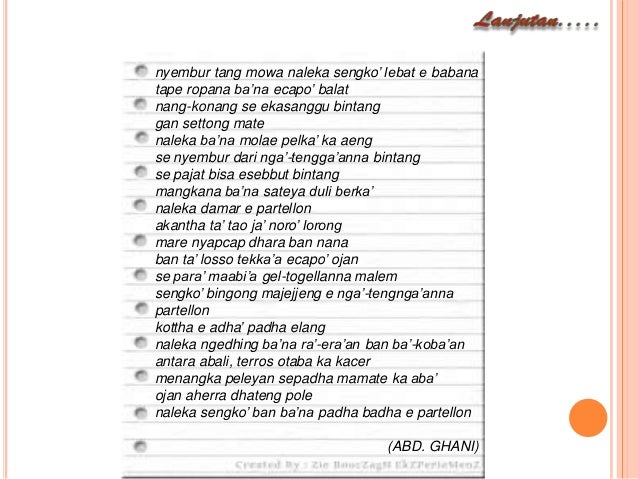1 Sekilas Tentang Sastra Madura