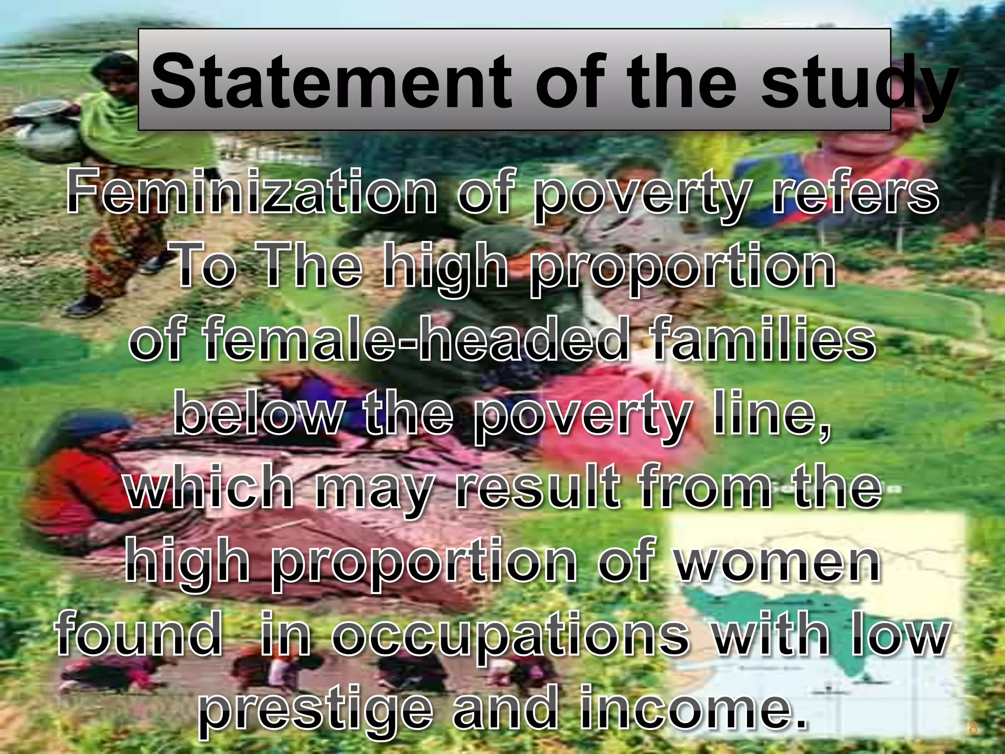 Feminization of Poverty: Causes, Consequences & Recommendations (A ...