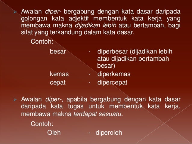 Kata kerja