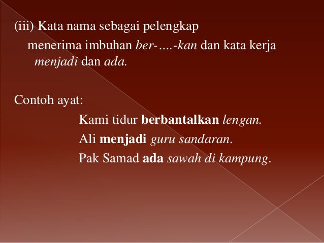 Kata kerja