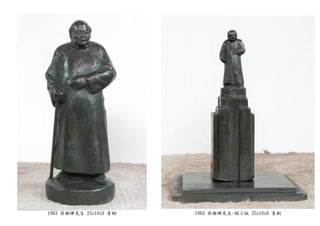 1963 吳稚暉先生 25x10x9 青銅 1963 吳稚暉先生-縮小版 25x10x9 青銅
 
