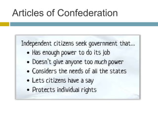 Articles of Confederation

 