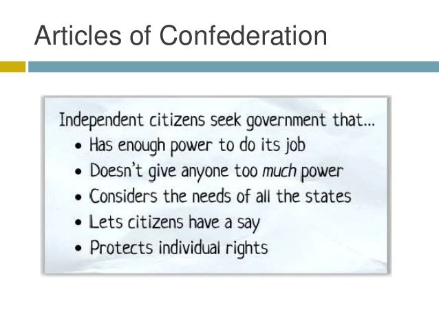 Pros And Cons Of Confederation