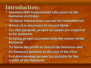 Introduction to Accounting | PPT