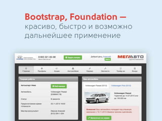 Алексей Плотников, руководитель отдела разработки компании Wебком. "Оптимизация разработки Front-end’а."