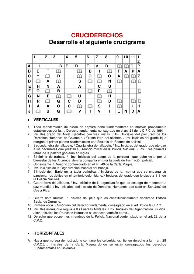 1. cruci derechos 1. cruci derechos