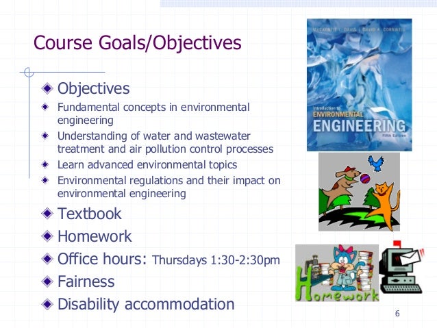 About the Program The Department of Civil and Environmental Engineering