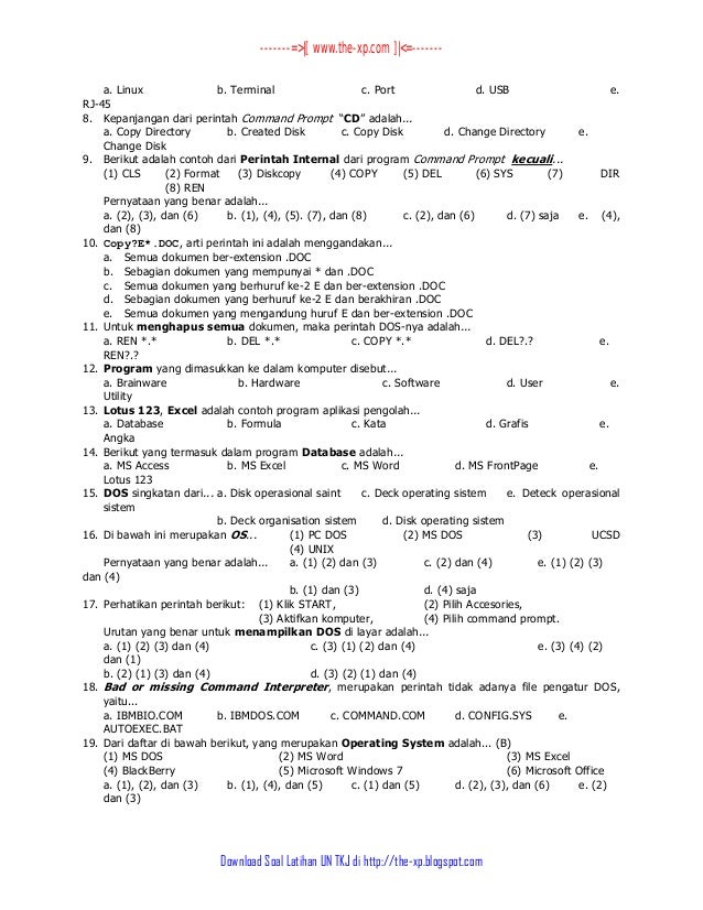 Soal Autocad Pilihan Ganda Dan Jawaban Mathlaul Khairiyah