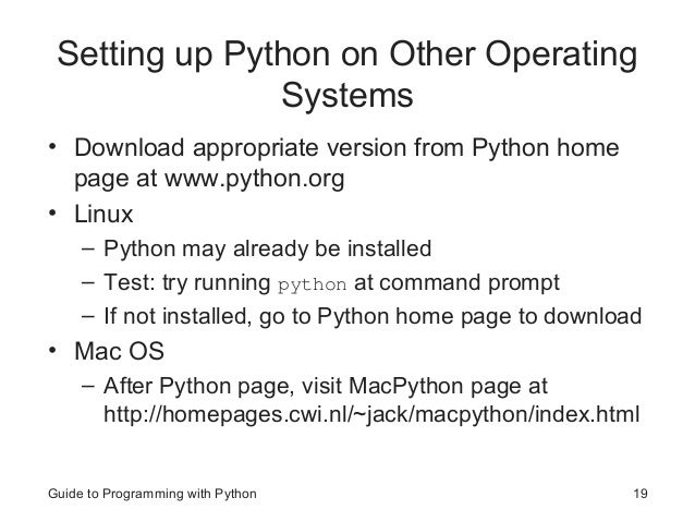 Python Python