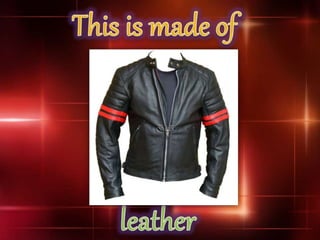 MATERIALS (introduction)