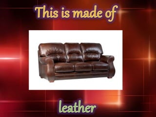 MATERIALS (introduction)