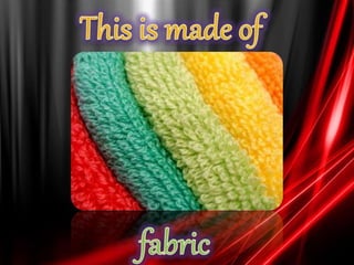 MATERIALS (introduction)