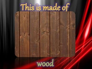 MATERIALS (introduction)