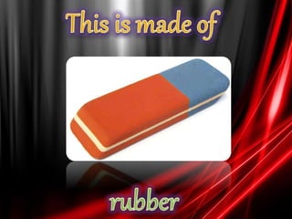 MATERIALS (introduction)