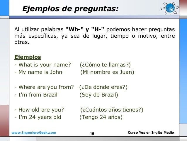 preguntas con wh questions en ingles 1 1 el verbo to be oraciones y preguntas con wh preguntas con wh questions en ingles 1 1 el verbo to be oraciones y preguntas con wh