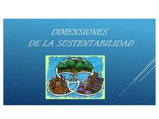 1.3 dimensiones de la sustentabilidad