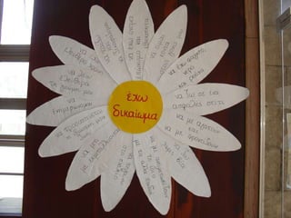 Τα παιδιά  έχουν φωνή ....έχουν δικαιώματα 