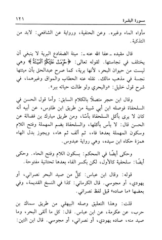 أضواء البيان للأمين الشنقيطي 1