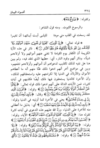 أضواء البيان للأمين الشنقيطي 1