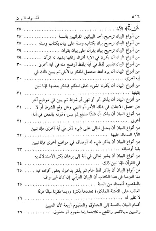 أضواء البيان للأمين الشنقيطي 1